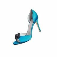 Ideas Something Blue Wedding Accessories Shoes