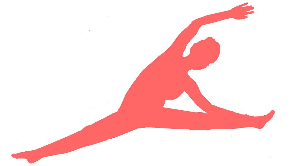 Yoga Silhouette Clip Art N21
