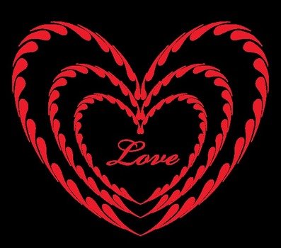 Love Heart Clip Art N17