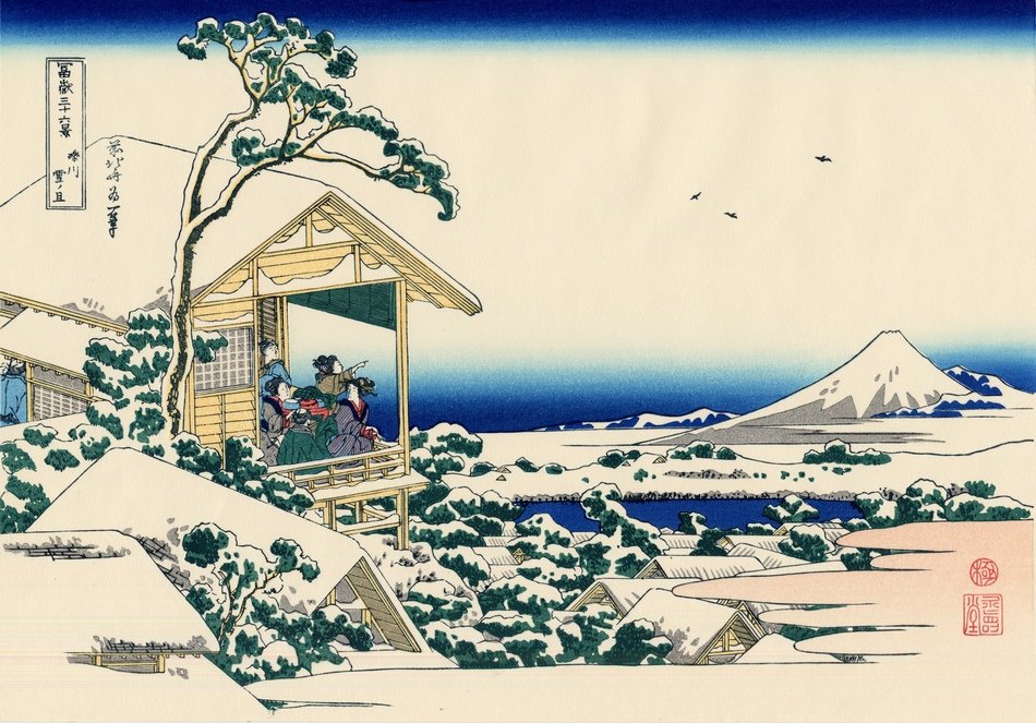 Beautifuk Katsushika Hokusai Landscape