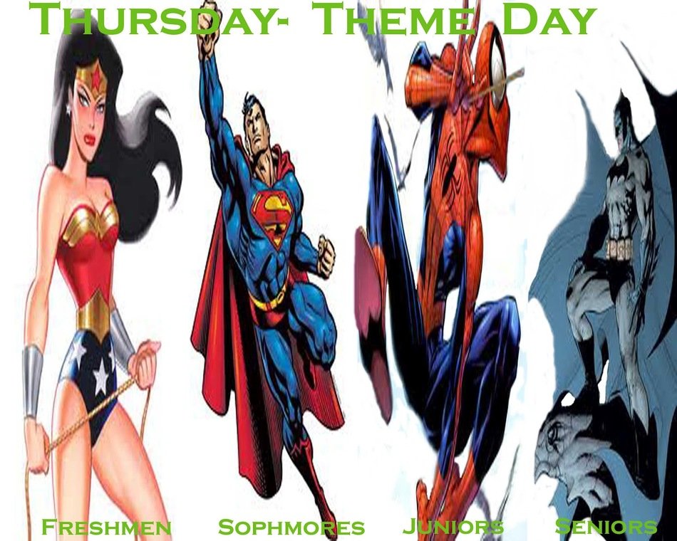 Spirit Week Posters