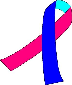 Thyroid Cancer Ribbon Clip Art N8