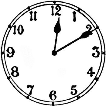 10 Minutes Clock Clip Art