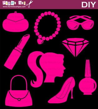 Glamour Clip Art N3