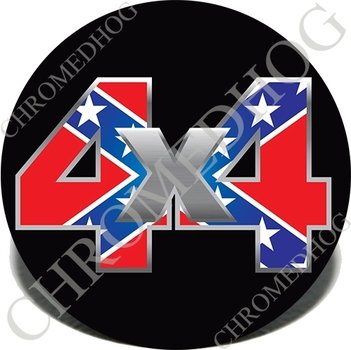 Rebel Flag Hitch Cover