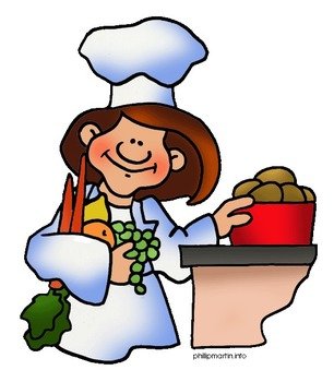 Chef Cooking Clip Art N17