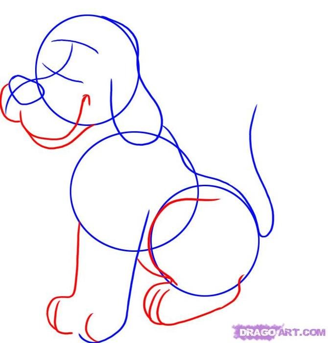 How To Draw Clifford The Big Red Dog