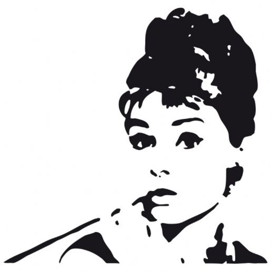 Audrey Hepburn Clip Art