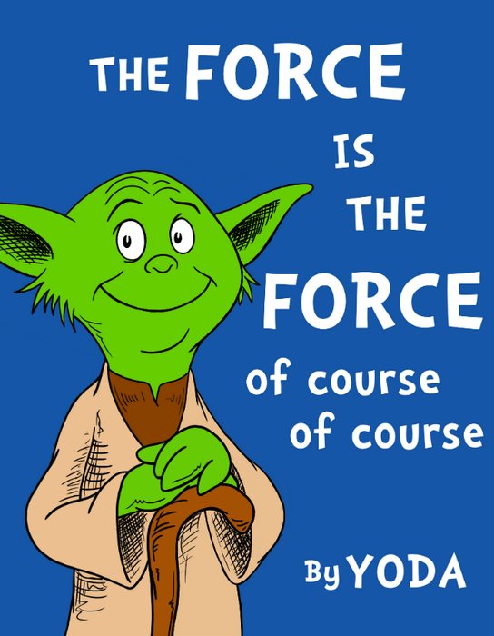 green Dr Seuss Star Wars drawing