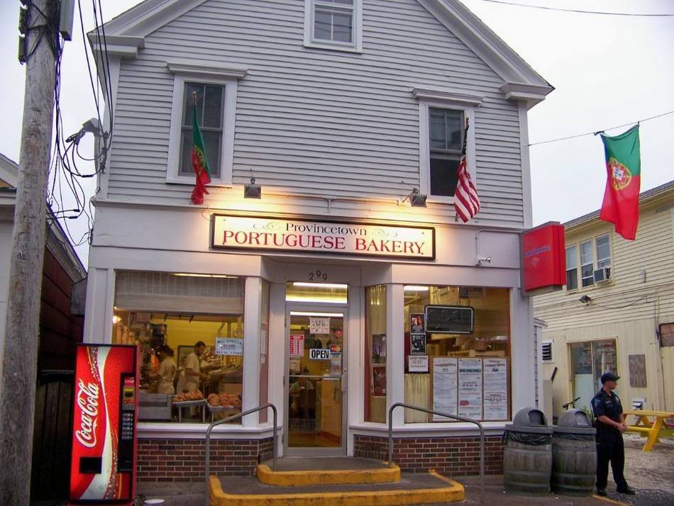 entrance to Portuguese Bakery, usa, Massachusetts, Provincetown