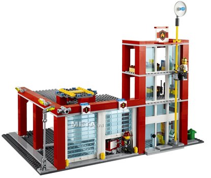 LEGO City station drawing