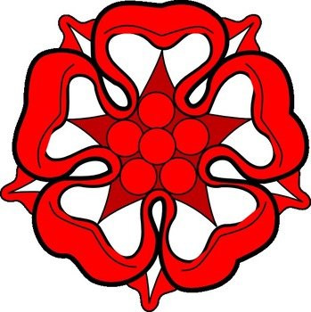 Red White Flower Clip Art