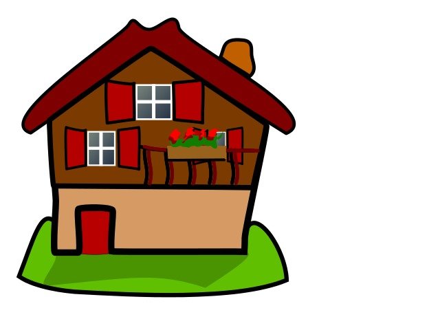 Cartoon Farm House