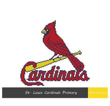 St Louis Cardinals Cross Stitch Pattern