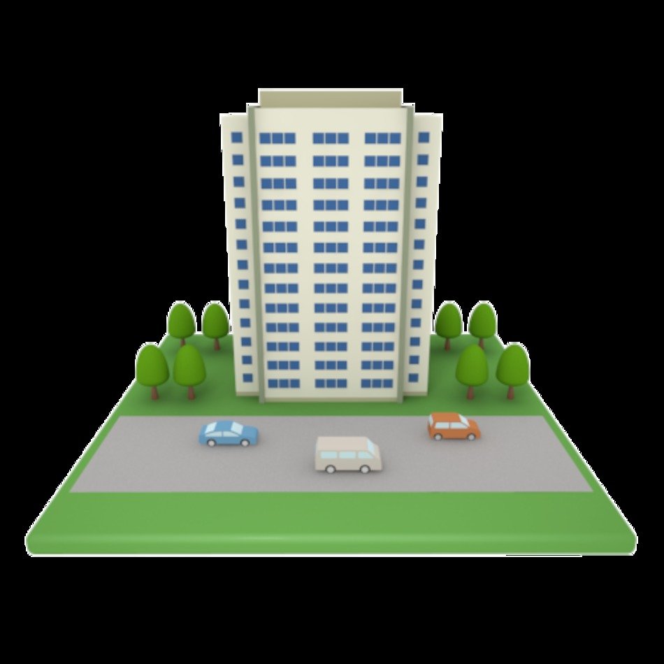 Apartment Building Clip Art N41