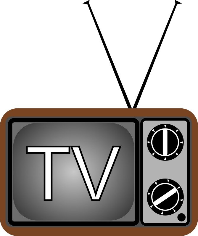 Broken TV Clip Art Free