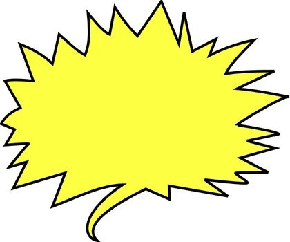 Yellow Balloon Clip Art N18