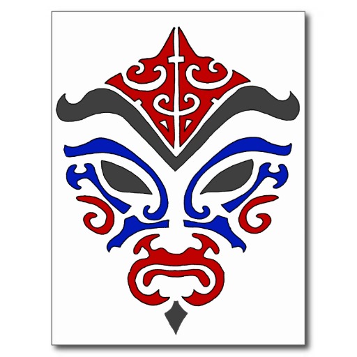 Kabuki Mask Tattoo free image download