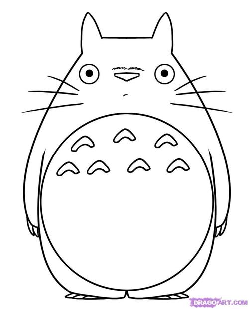 My Neighbor Totoro Coloring Pages N2 free image download