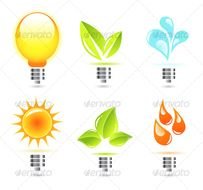 Energy Conservation Clipart Bulb Concept
