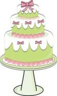 Wedding Cake Clip Art drawing