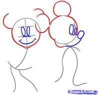How To Draw Minnie Mouse By Step