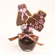 Pink And Brown Wedding Bouquet