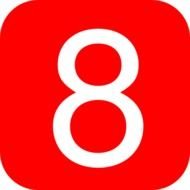 Number 8 Clip Art N15