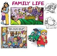 Family Life Clip Art N2