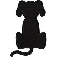 Sitting Dog Silhouette N4