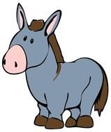 Cartoon Donkey N8