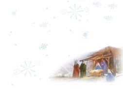 wallpaper with Christ birth