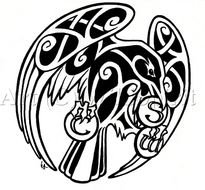 Celtic Raventattoo