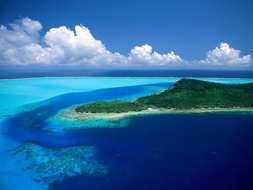 beautiful photo of a desert tropical island