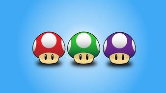 Super Mario Bros Mushroom drawing