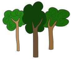Tree Earth Day drawing