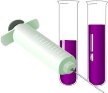 Blood Vial Clip Art N6