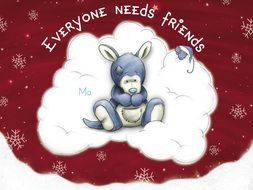 sad teddy