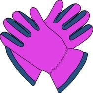 Gloves Clip Art N17