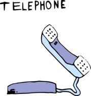 painted home phone