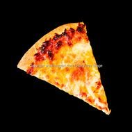 Pizza Slice Clip Art Black Background