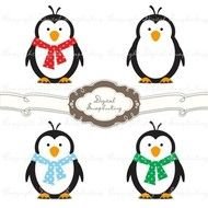 Penguin Clip Art N131