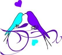 Bird On Branch Clip Art N15
