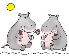 Baby Hippo Clip Art N6