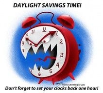 Spring Daylight Savings Time Cartoons
