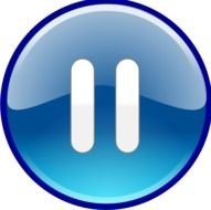 Pause Button Clip Art N4