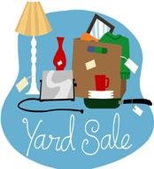 Church Yard Sale Clip Art N6