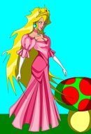 Princess Peach, game character