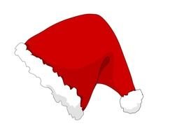 Hat Christmas Santa Clip Art Free Vector