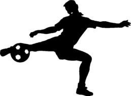 Sports Silhouettes drawing